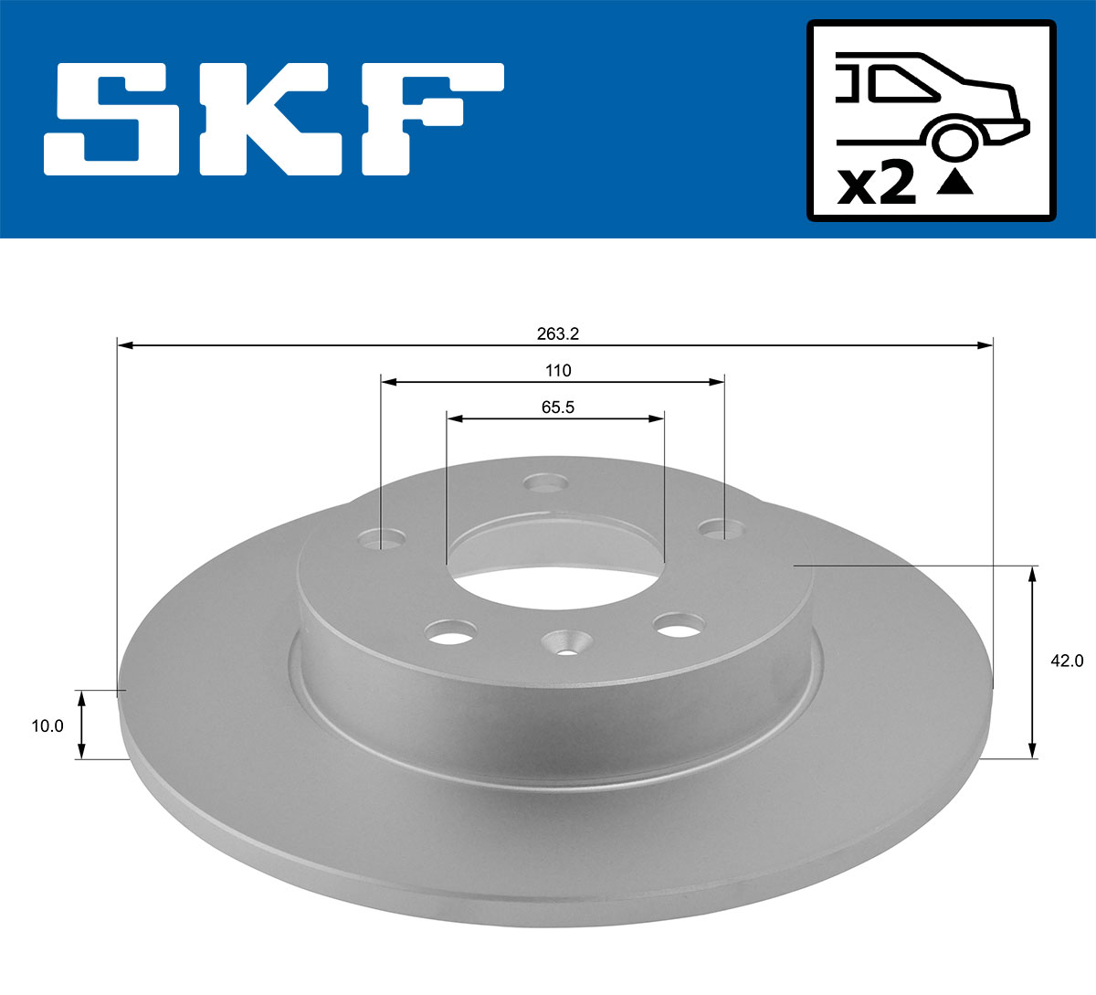 SKF VKBD 90115 S2 спирачен...